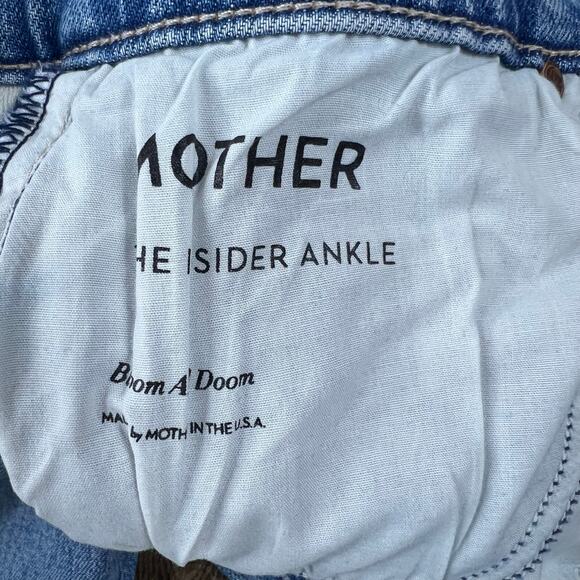 Mother Denim The Insider Ankle Jeans Bloom and Doom - Picture 6 of 6
